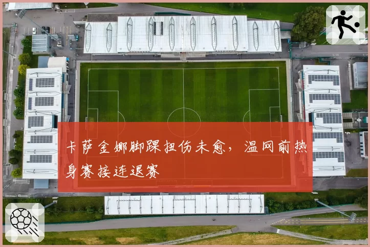 卡萨金娜脚踝扭伤未愈,温网前热身赛接连退赛